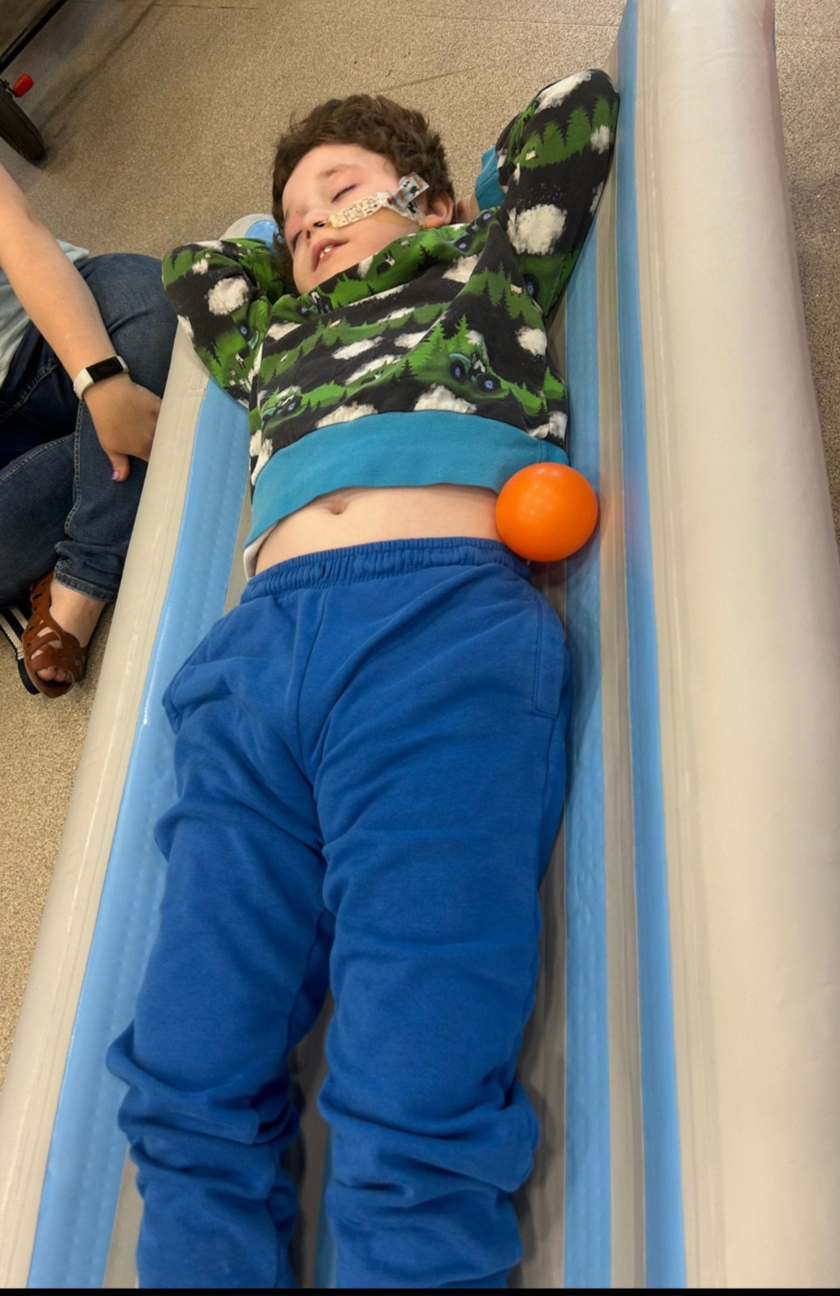 Ball pit fun at our bouncy castle summer activity