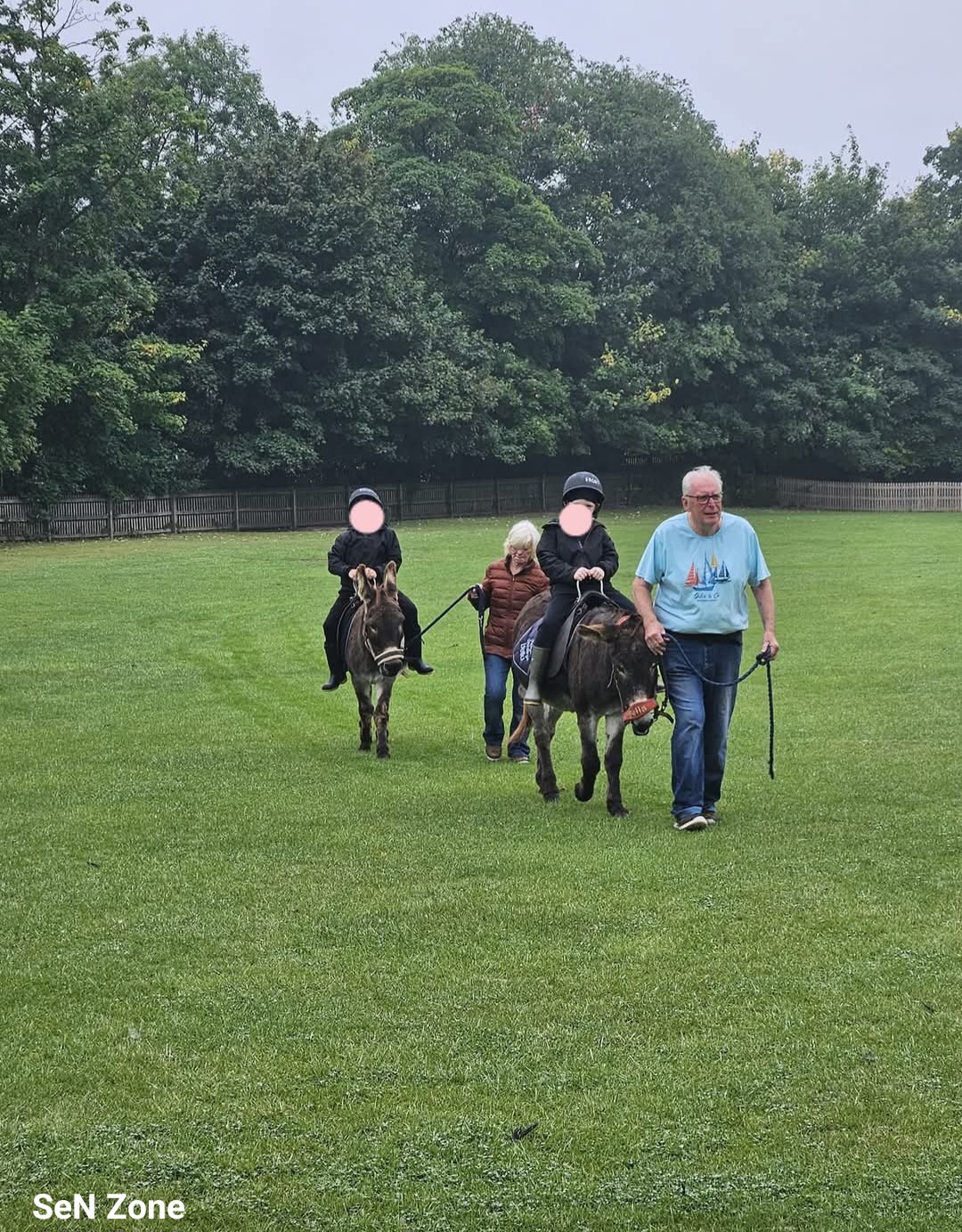 Donkey rides at The Hub in Henley