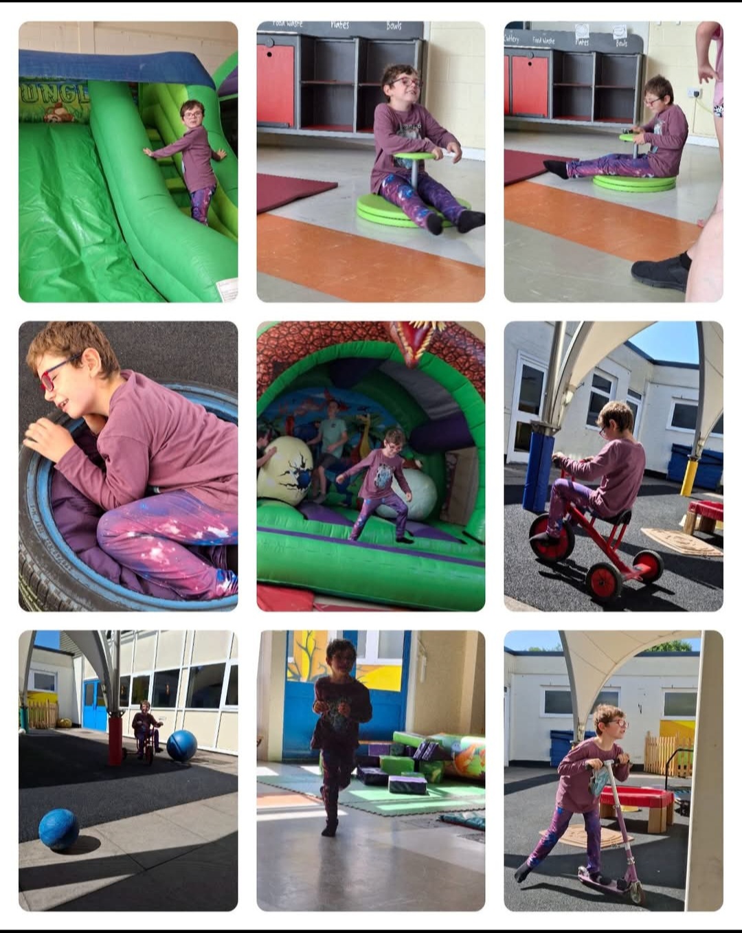 Bouncy castle fun day