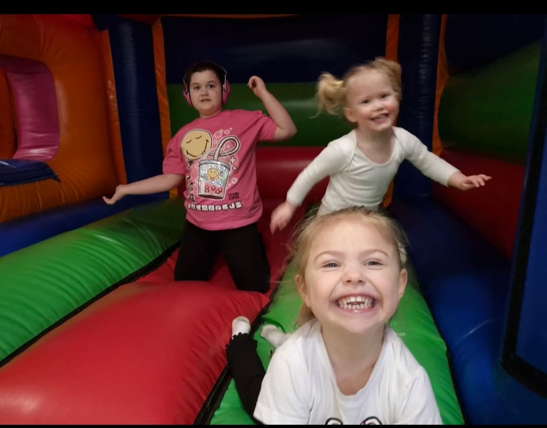 All smiles at one of our bouncy castle activities